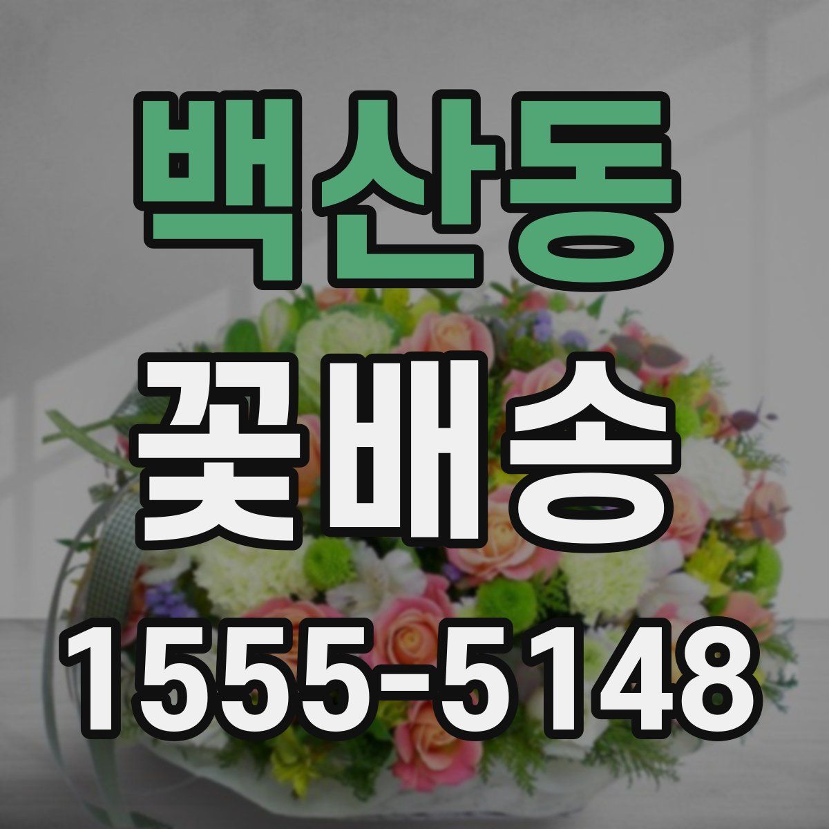 백산동 꽃배송