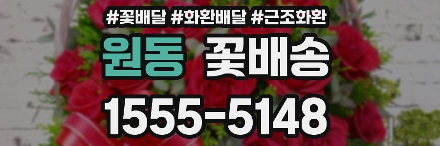 원동 꽃배송