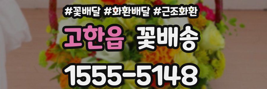고한읍 꽃배송