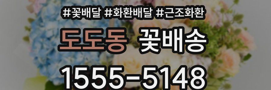 도도동 꽃배송