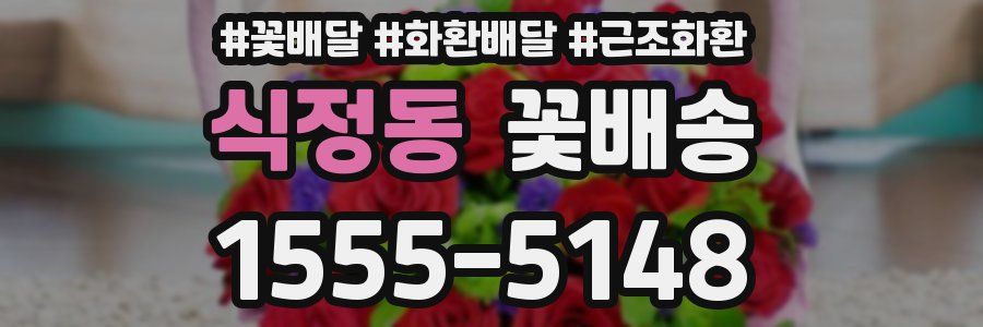 식정동 꽃배송
