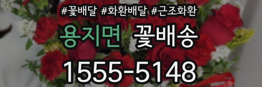 용지면 꽃배송