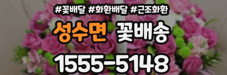 성수면 꽃배송