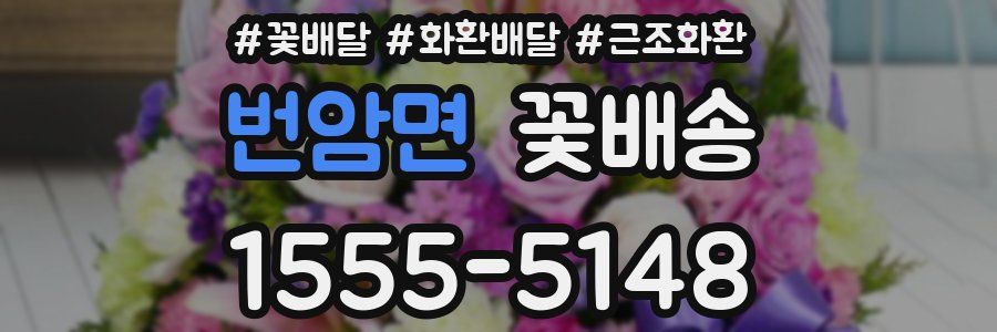번암면 꽃배송