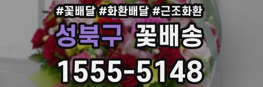 성북구 꽃배송