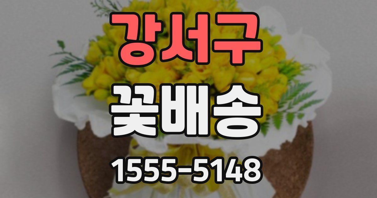 강서구 꽃배송