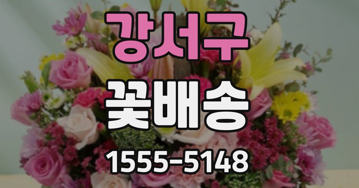 강서구 꽃배송