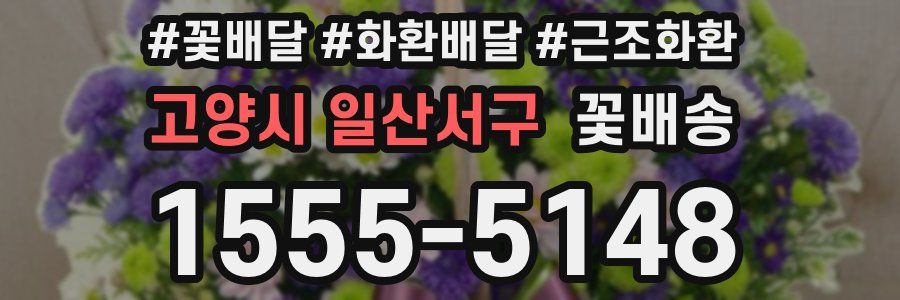 고양시 일산서구 꽃배송