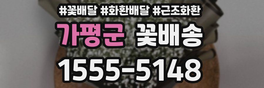가평군 꽃배송