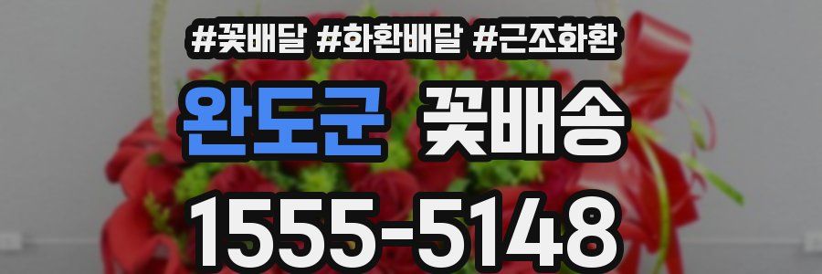 완도군 꽃배송