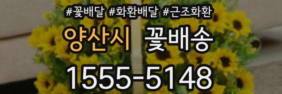 양산시 꽃배송