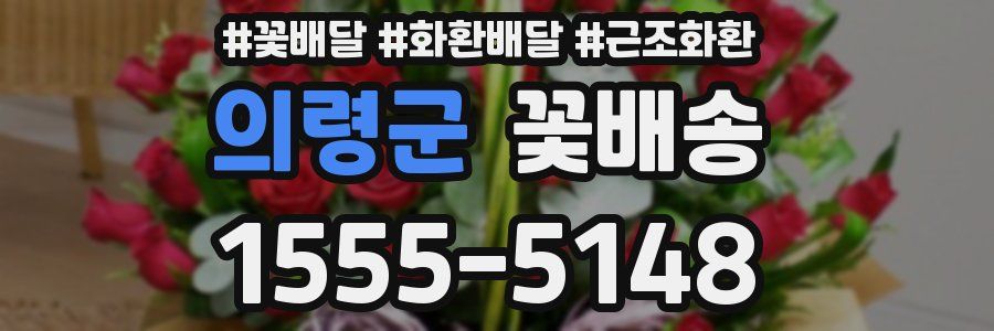 의령군 꽃배송