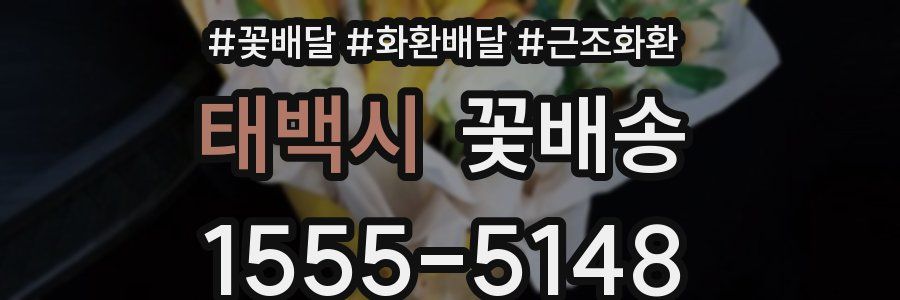 태백시 꽃배송