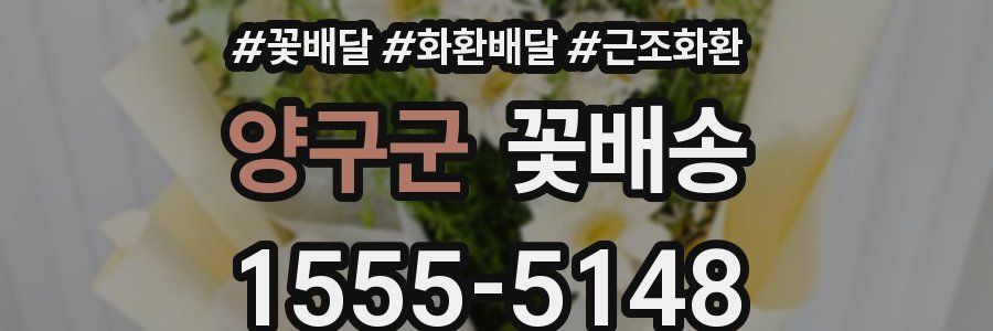 양구군 꽃배송