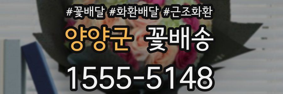 양양군 꽃배송