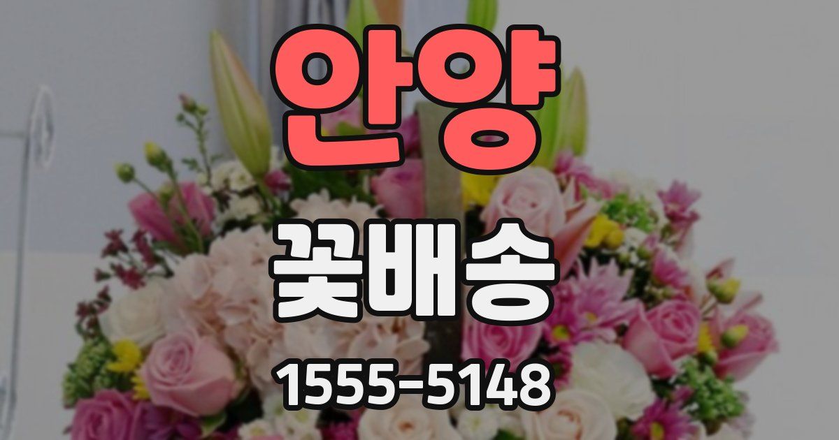 안양 꽃배송