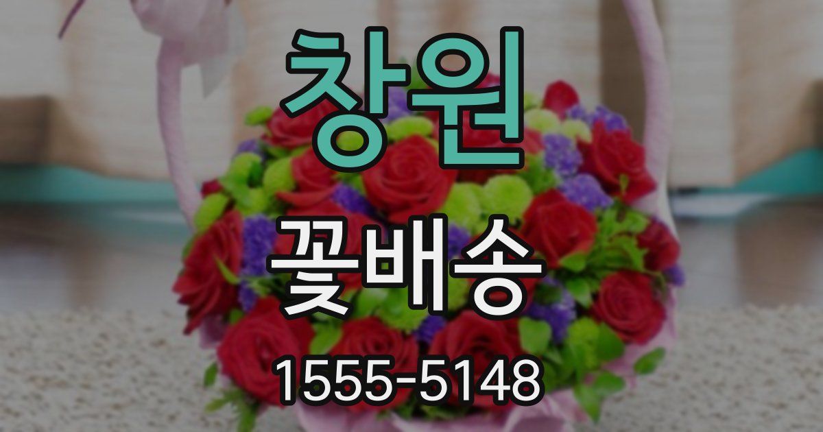 창원 꽃배송