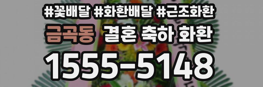 금곡동 결혼 축하 화환