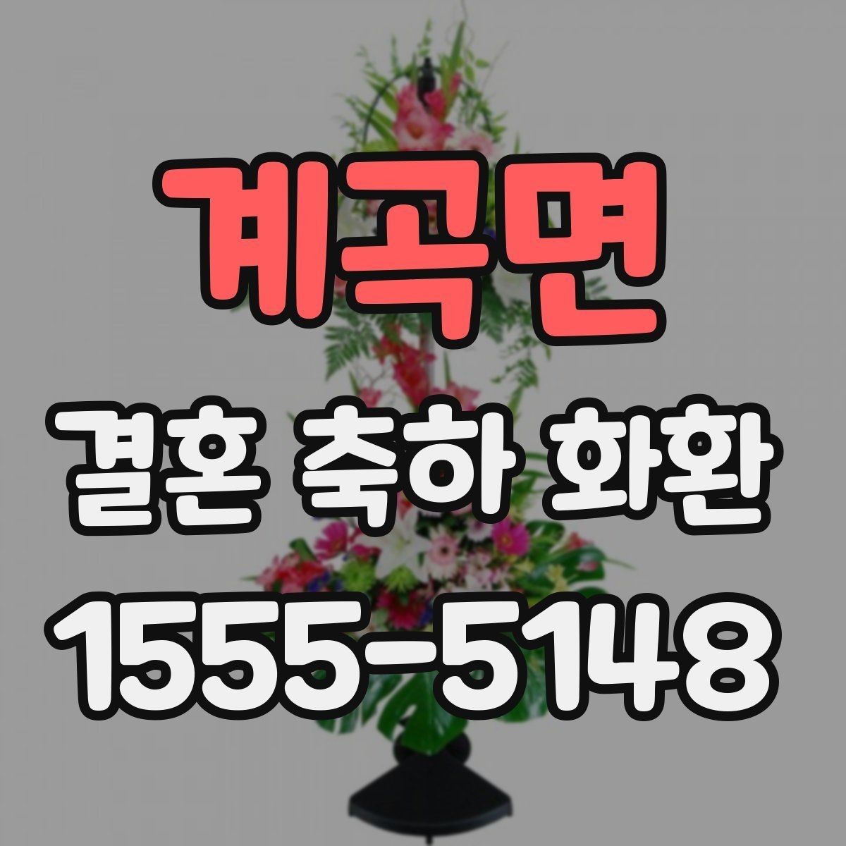 계곡면 결혼 축하 화환 받는 자리의 분위기 읽는 법