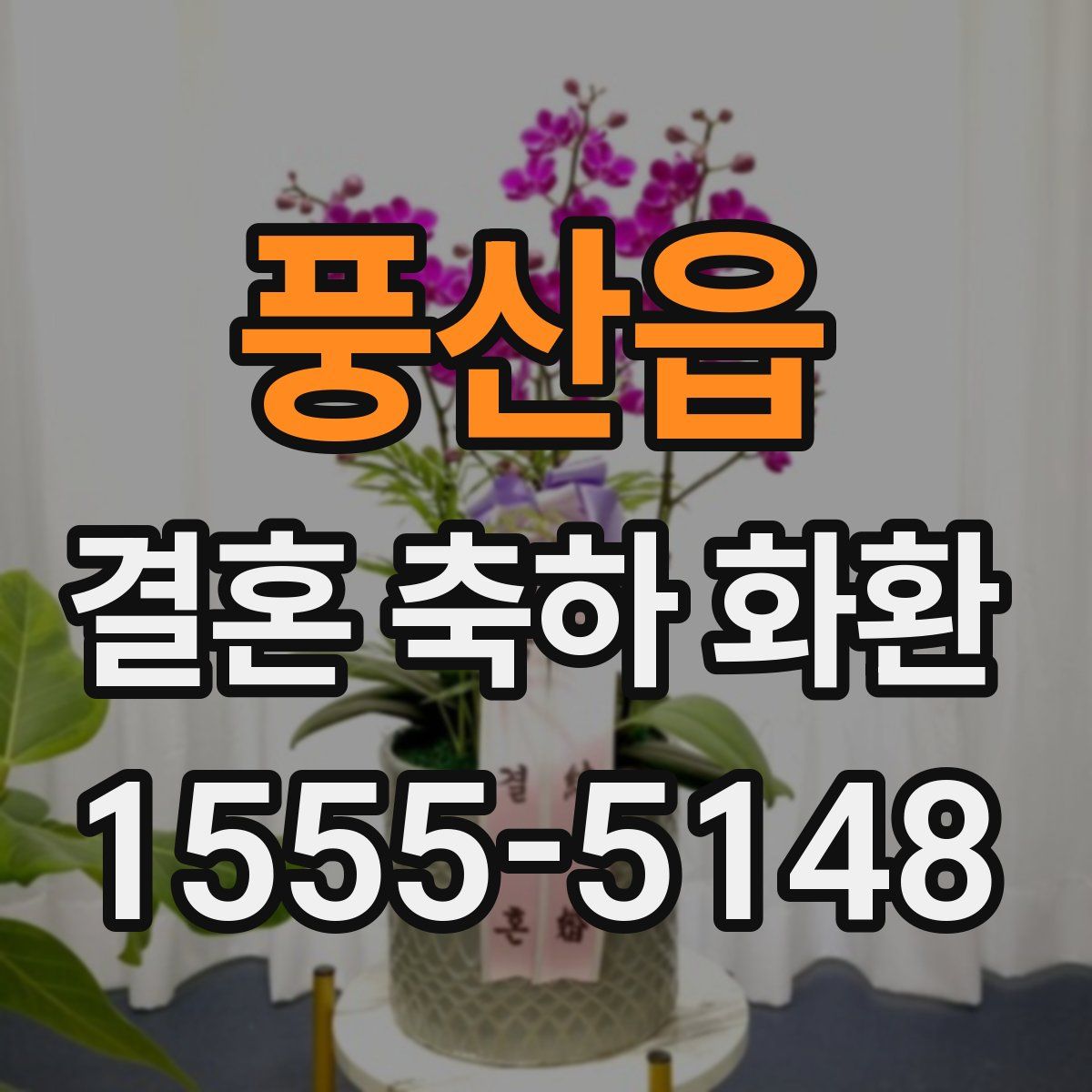 풍산읍 결혼 축하 화환