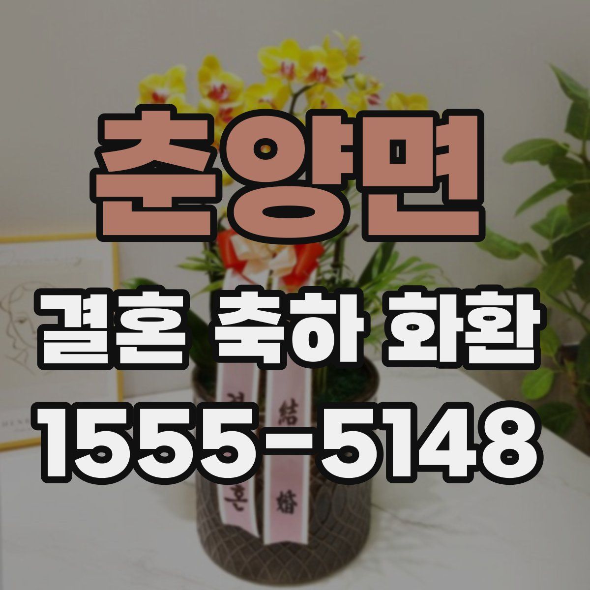 춘양면 결혼 축하 화환