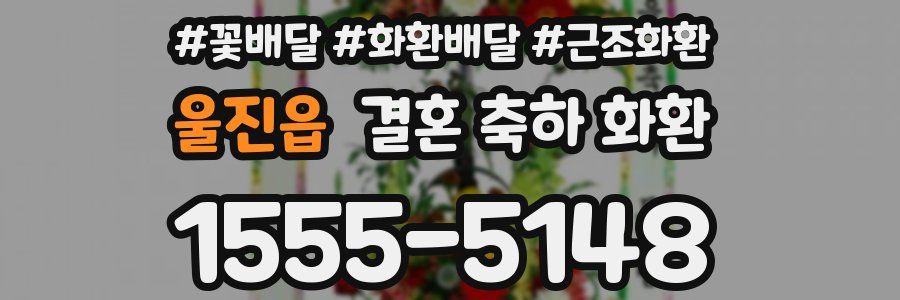 울진읍 결혼 축하 화환