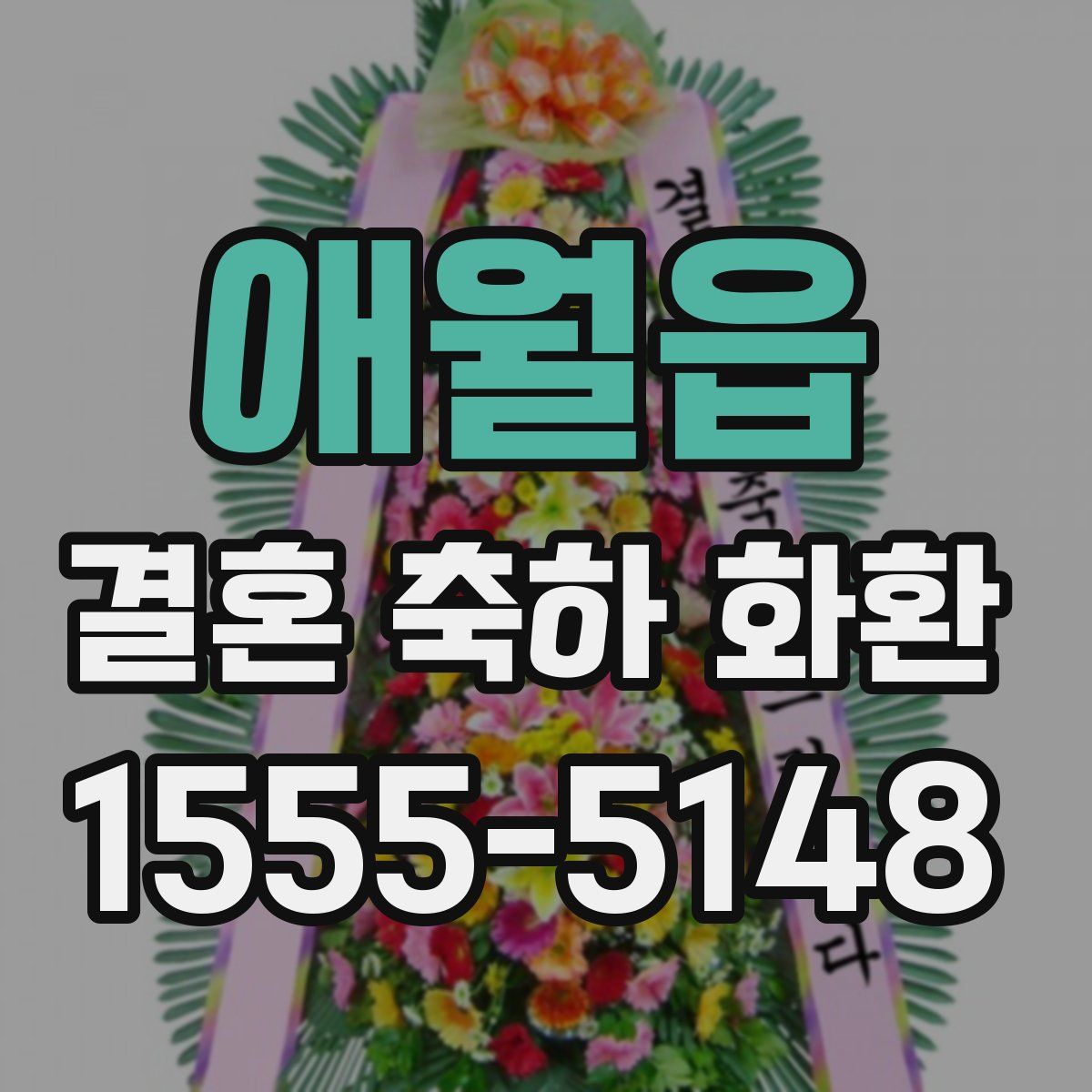 애월읍 결혼 축하 화환