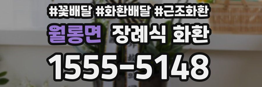 월롱면 장례식 화환