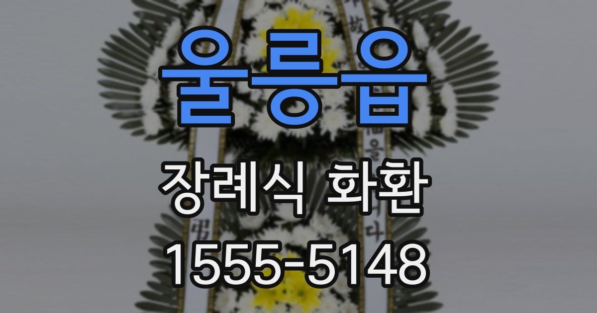 울릉읍 장례식 화환