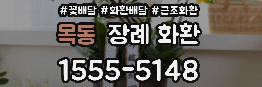 목동 장례 화환