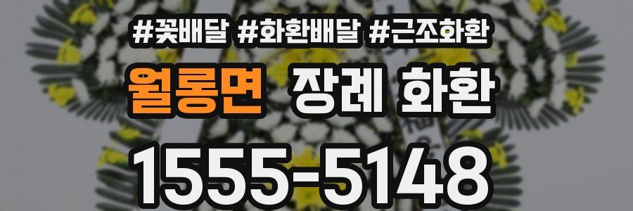 월롱면 장례 화환