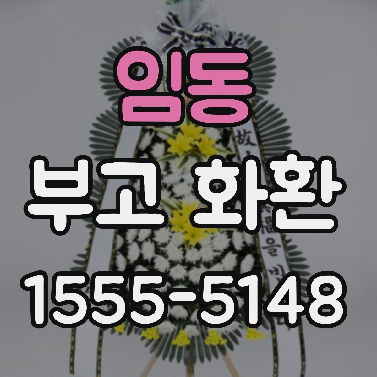 임동 부고 화환 주문 전 알아두면 좋은 비교 포인트