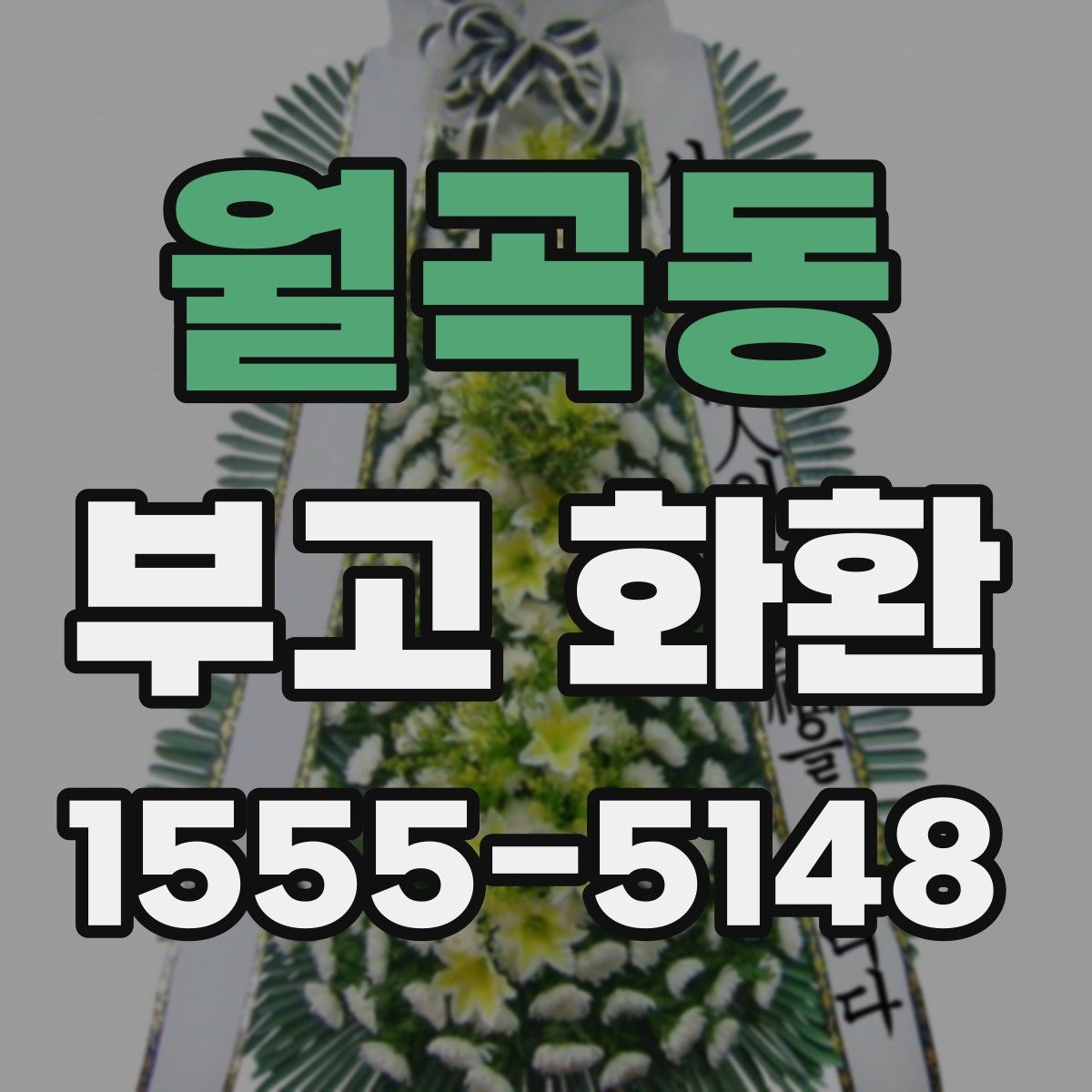 월곡동 부고 화환 주문 전 알아두면 좋은 비교 포인트