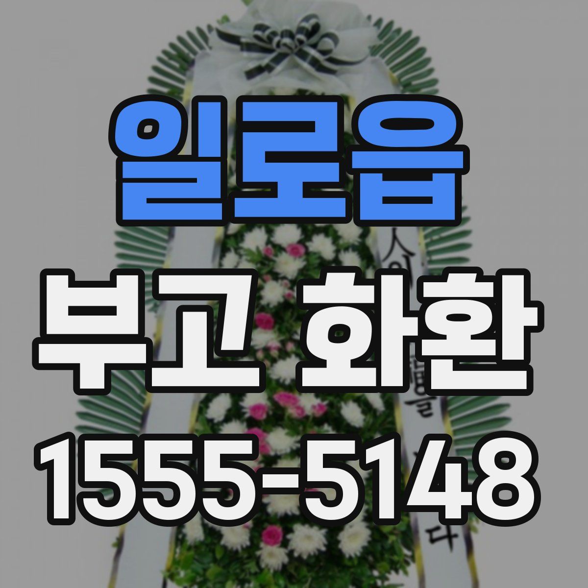 일로읍 부고 화환