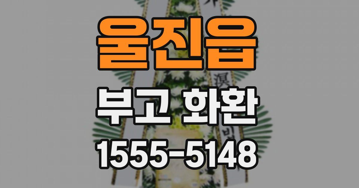 울진읍 부고 화환