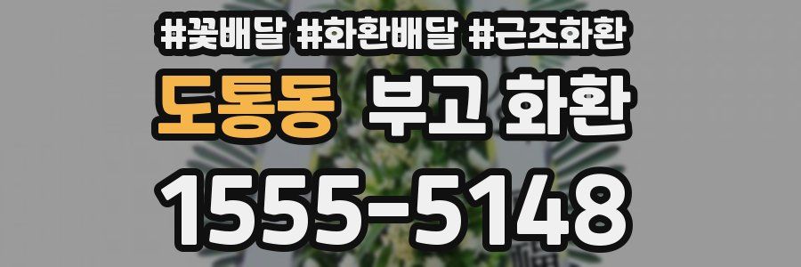 도통동 부고 화환