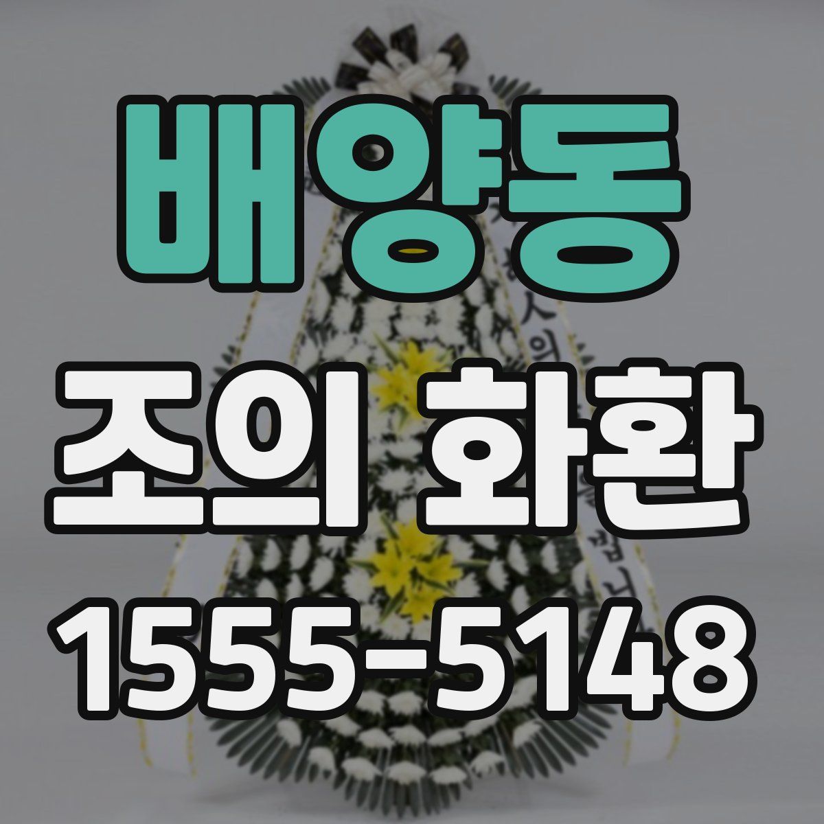 배양동 조의 화환