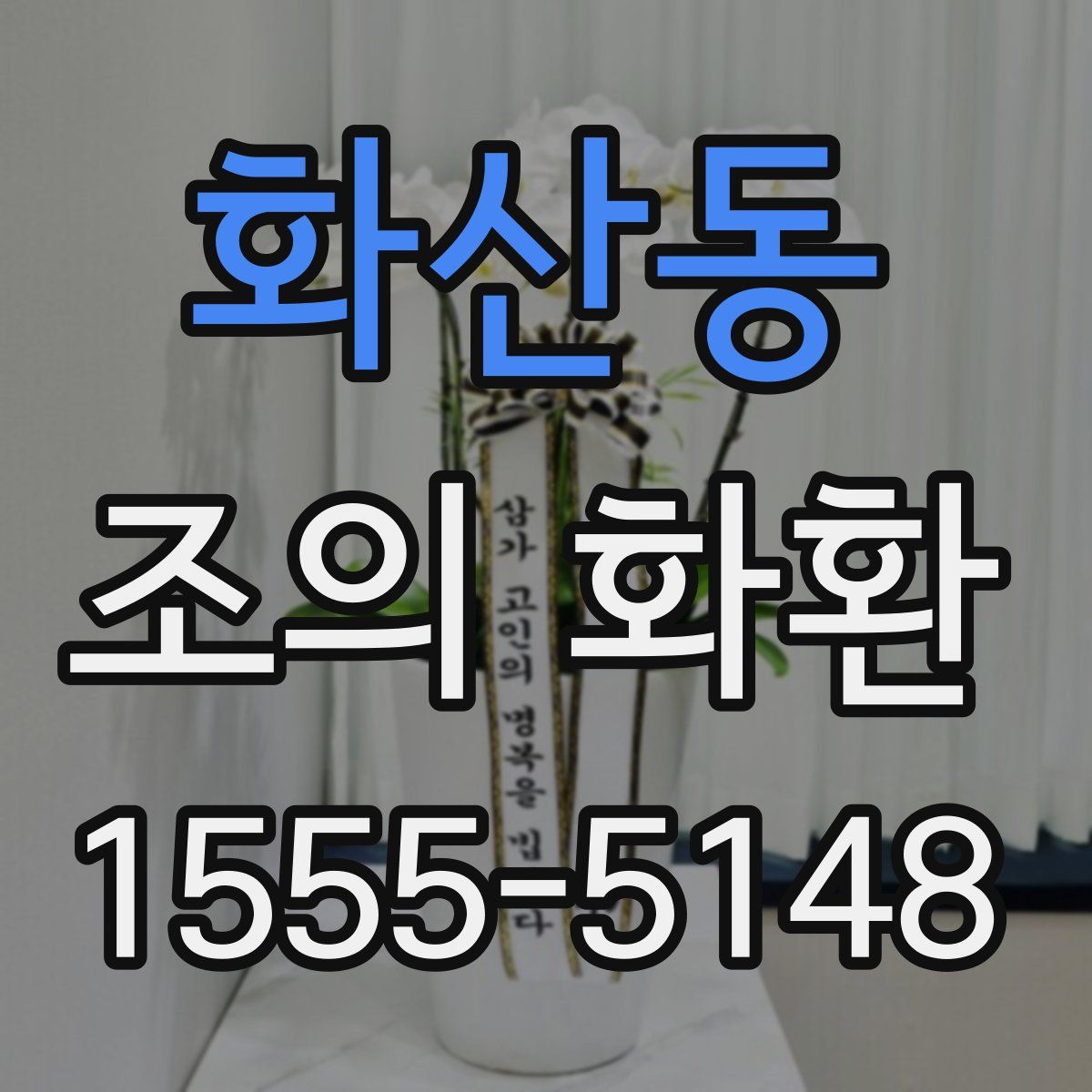 화산동 조의 화환