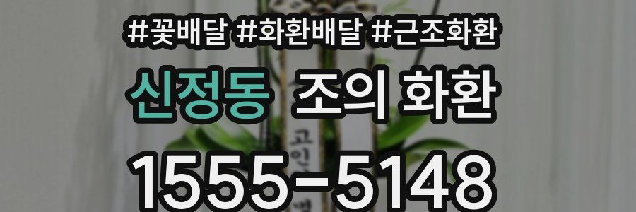 신정동 조의 화환