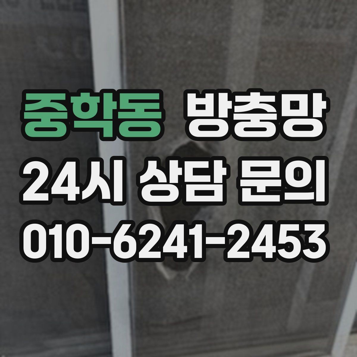 중학동 방충망 설치와 함께 해야 효과가 커지는 습관