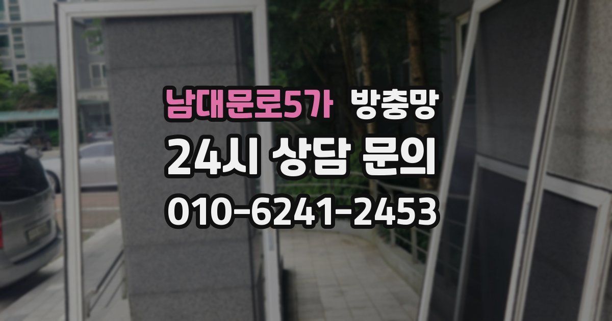 남대문로5가 방충망