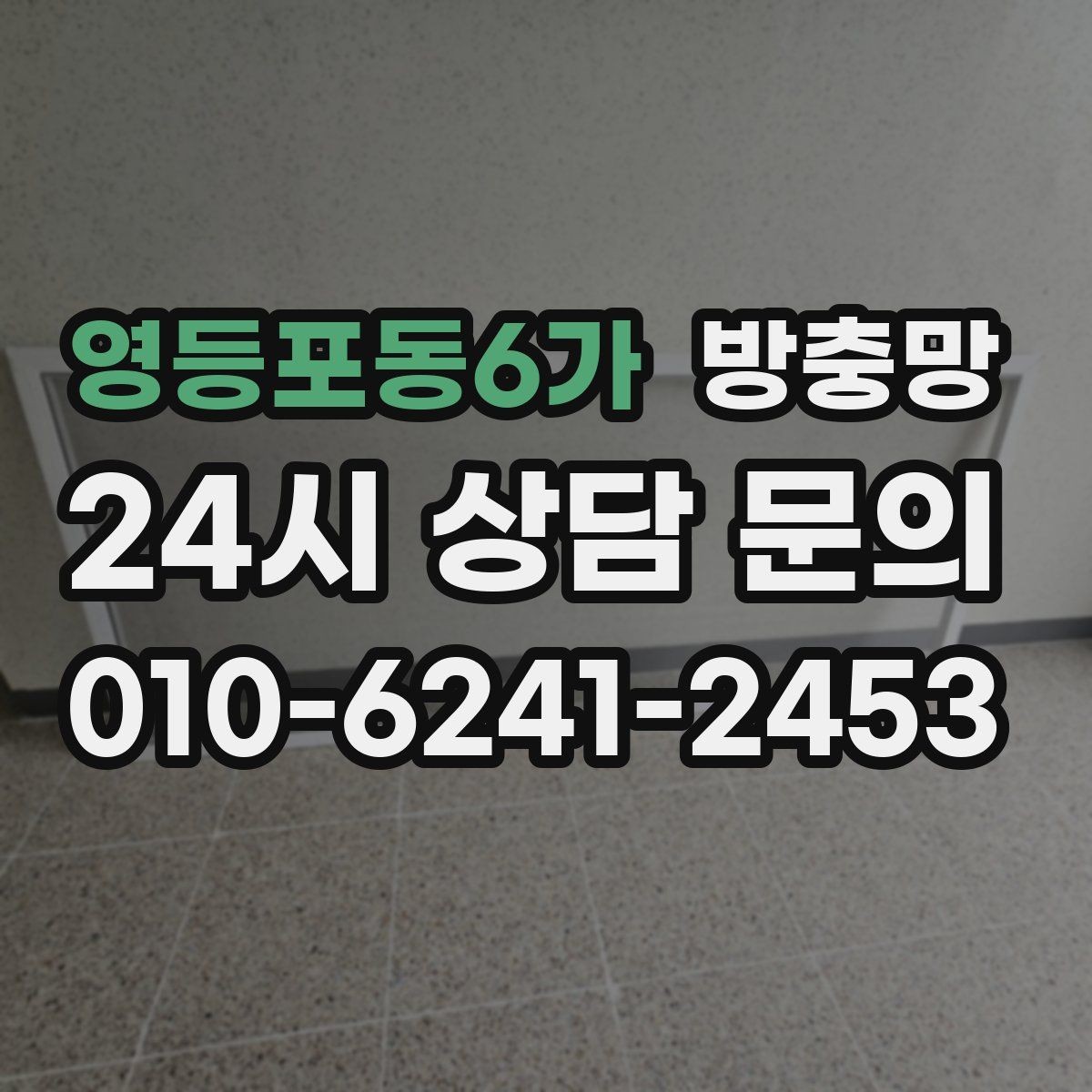 영등포동6가 방충망 불 켜면 벌레가 몰리는 집은 이렇게 관리