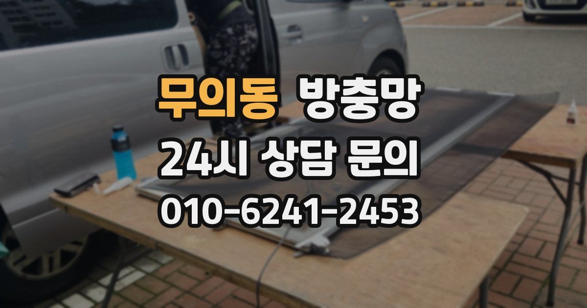 무의동 방충망