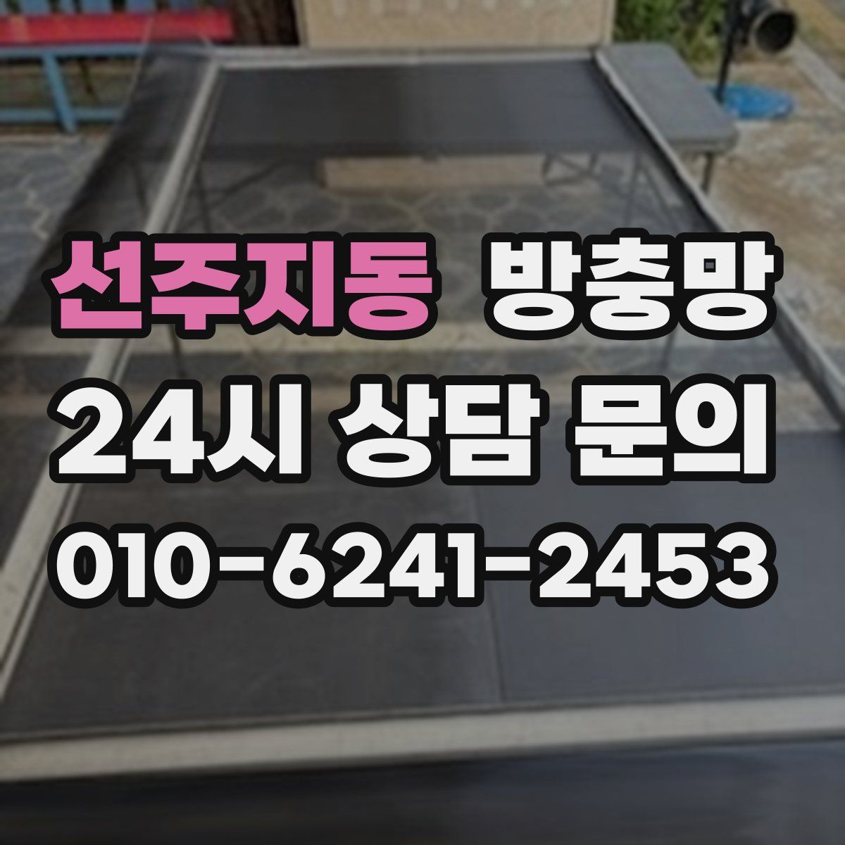 선주지동 방충망