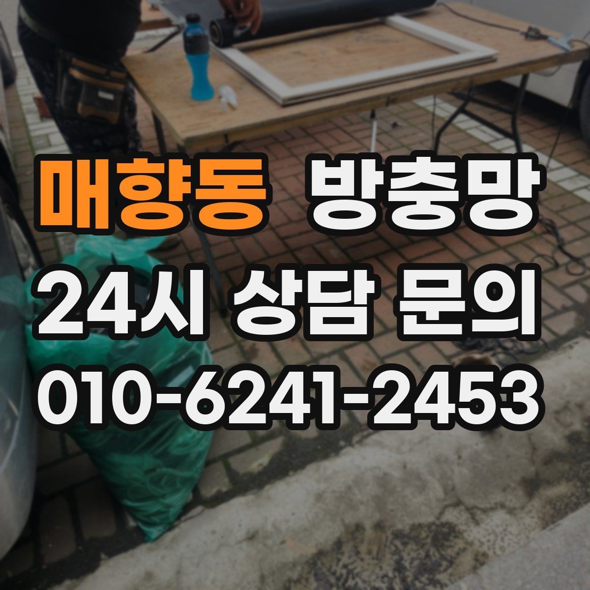 매향동 방충망 고양이 때문에 망이 자주 찢어진다면
