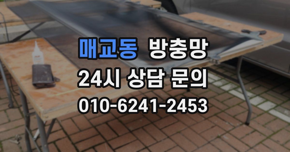 매교동 방충망