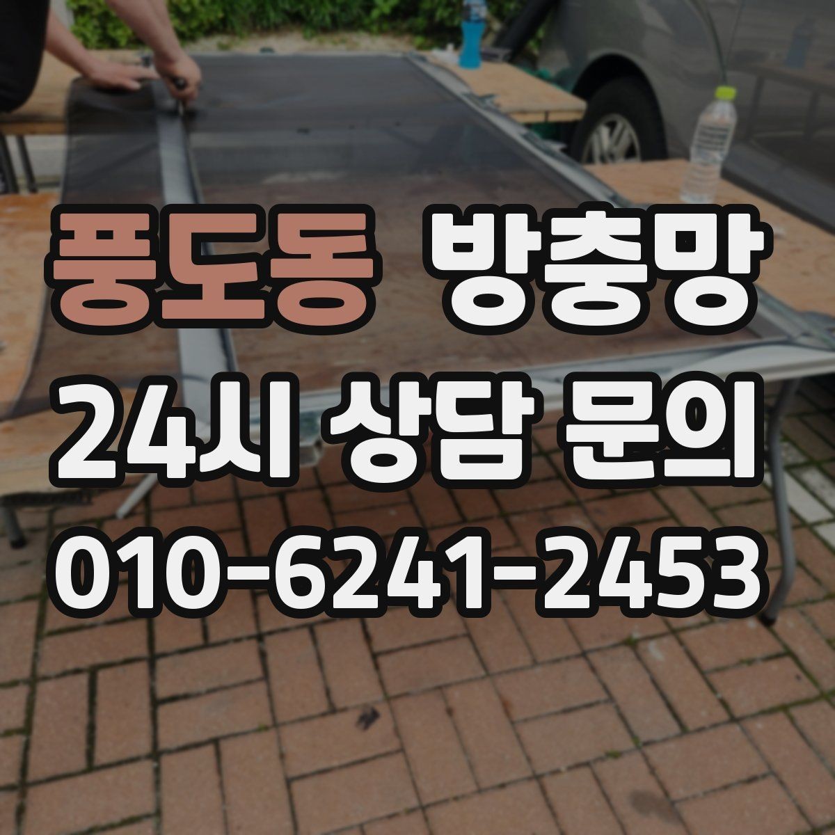 풍도동 방충망 주변에 나무가 많으면 유입이 늘 수 있어요