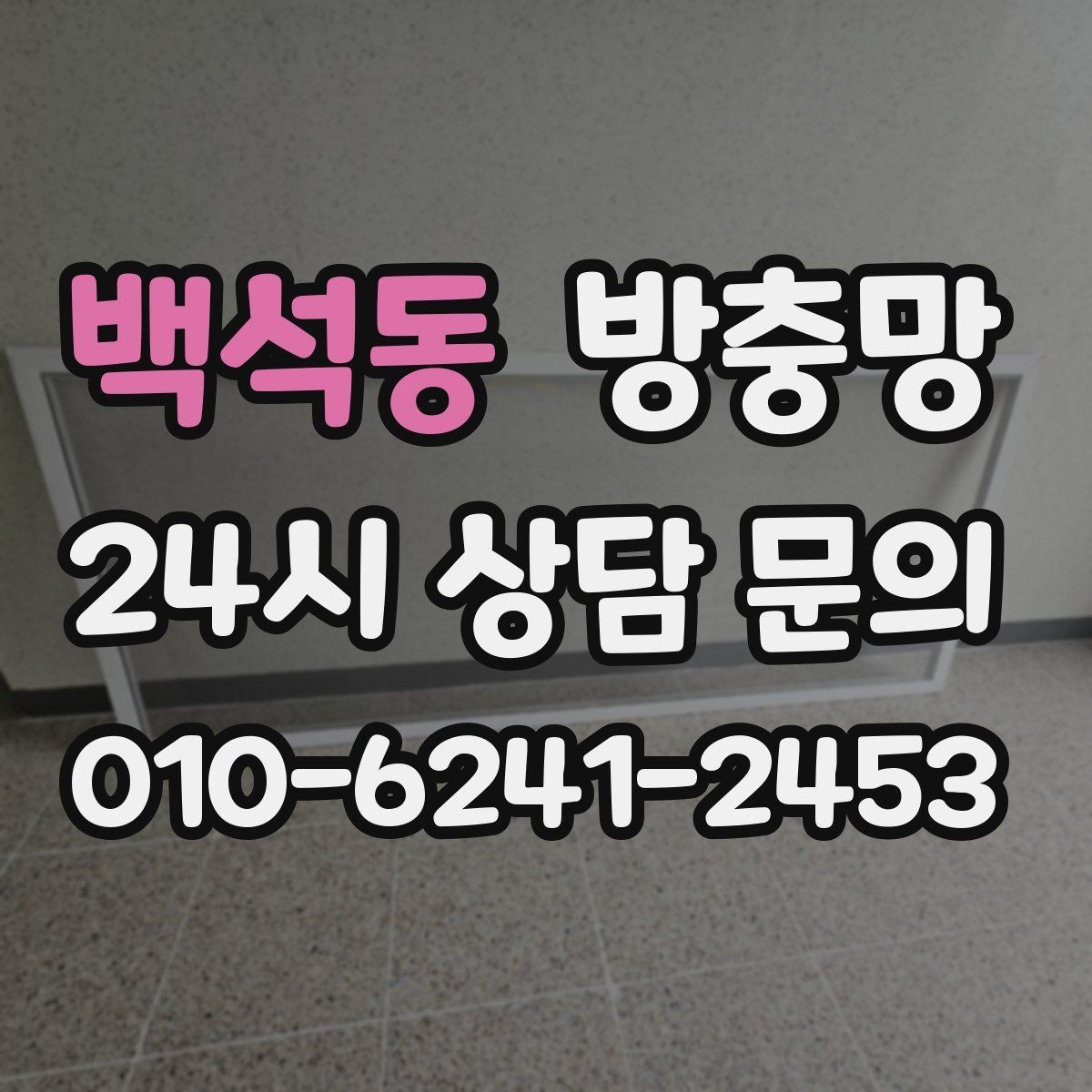 백석동 방충망 교체 적기는 벌레가 늘기 전입니다