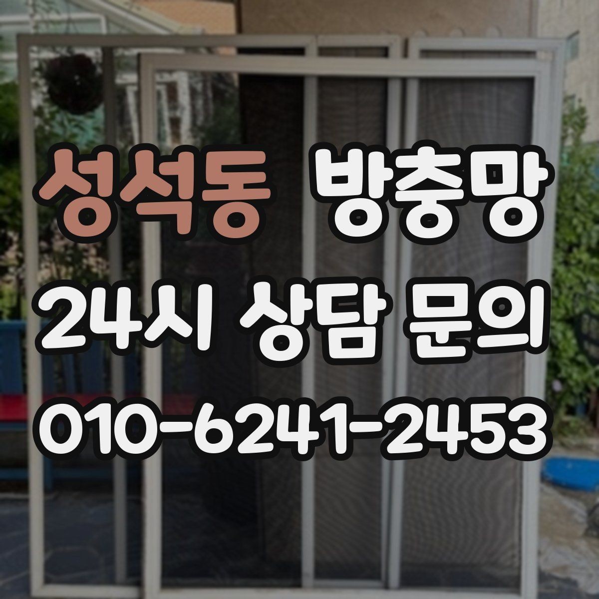 성석동 방충망 작은 구멍 하나가 유입 통로가 되는 이유