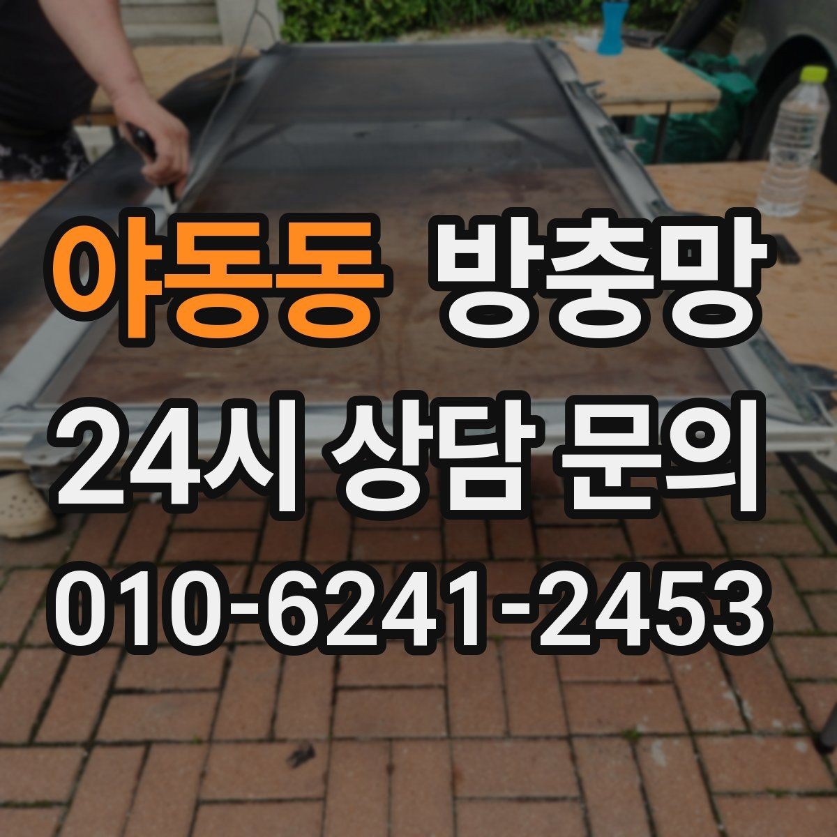 야동동 방충망 틀까지 바꿔야 재발이 없는 경우
